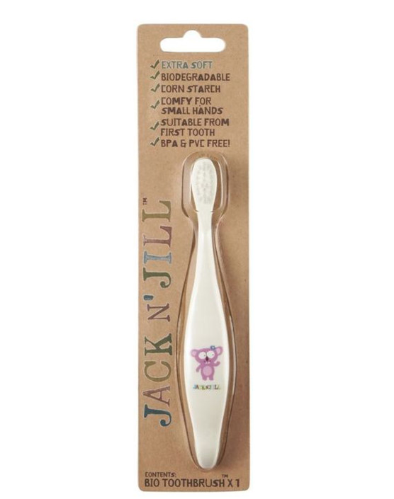 Jack n Jill Bio toothbrush koala extra soft (1 Stuks)