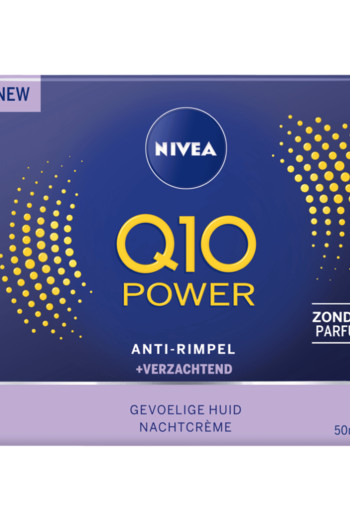 Nivea Q10 Power nachtcreme sensitive 50 ml