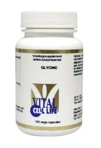 Vital Cell Life Glycine 500 Mg 100ca