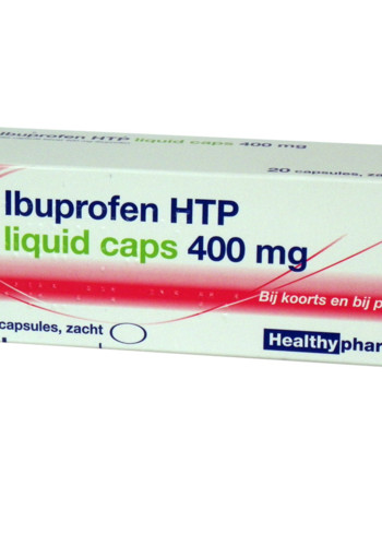 Healthypharm Ibuprofen 400mg liquid (20 Capsules)