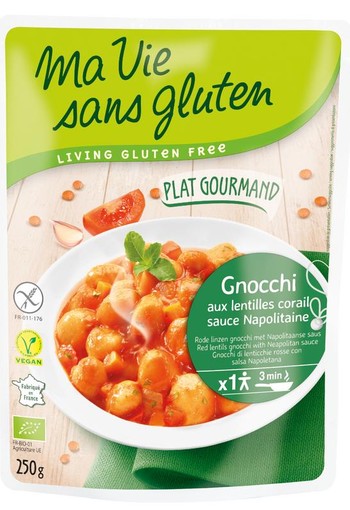 Ma Vie Sans Gnocchi Napolitana glutenvrij bio (250 Gram)