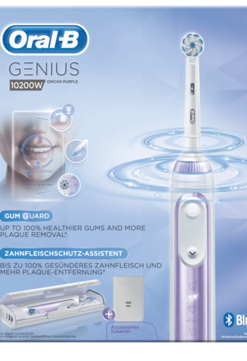 Oral-B Genius 10200W Paars Elektrische Tandenborstel