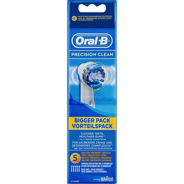 Oral-B Precision Clean Opzetborstels 5 stuks.