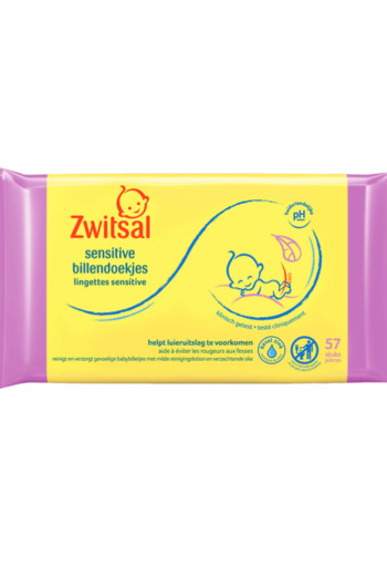 Zwitsal Baby Sensitive Billendoekjes 57 stuks