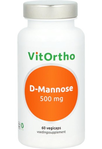 Vitortho D Mannose 500 mg (60 Vegetarische capsules)