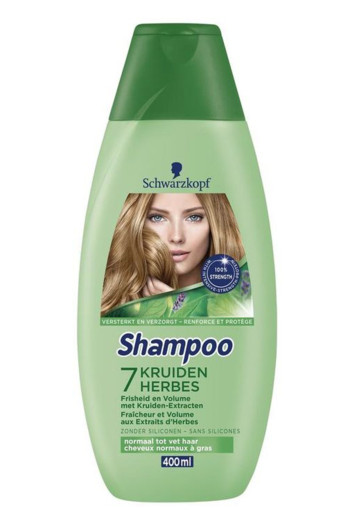  SCHWARZKOPF SHAMPOO 7 KRUIDEN 400 ML