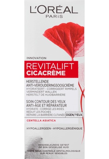 L'Oréal Paris Revitalift Cicacrème Oogcrème 15 ml