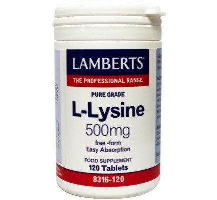 Lamberts L-lysine 500 Mg 120tb