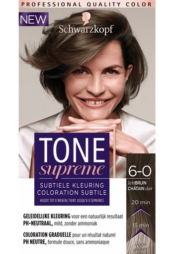 Schwarzkopf Tone Supreme 6-0 Lichtbruin