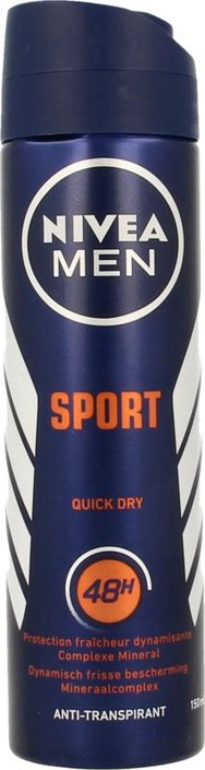 Nivea Men deodorant spray sport (150 Milliliter)