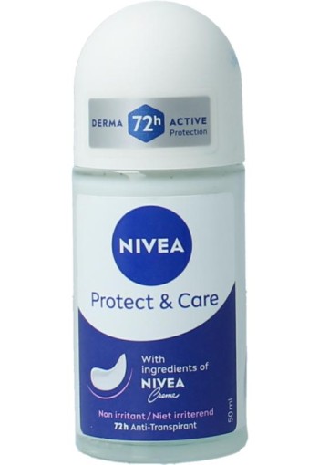 Nivea Deodorant roller protect & care (50 Milliliter)