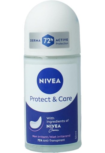 Nivea Deodorent roller protect & care (50 Milliliter)