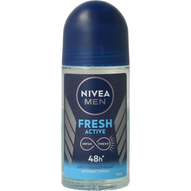 Nivea Men deodorant roller fresh active (50 Milliliter)