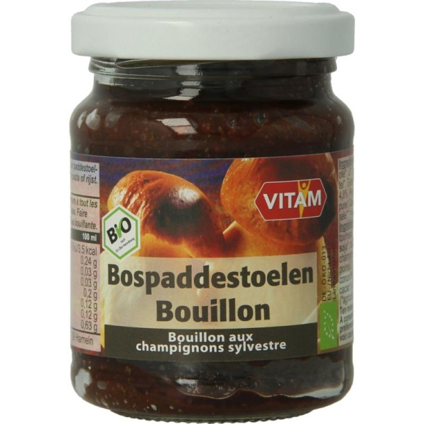 Vitam Bospaddenstoelen bouillon bio (150 Gram)