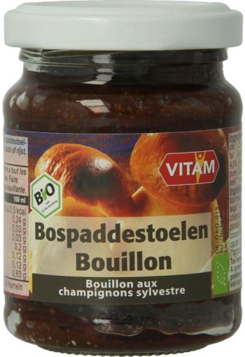 Vitam Bospaddenstoelen bouillon bio (150 Gram)