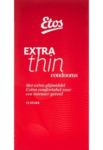 Etos Extra Thin Condooms 12 stuks