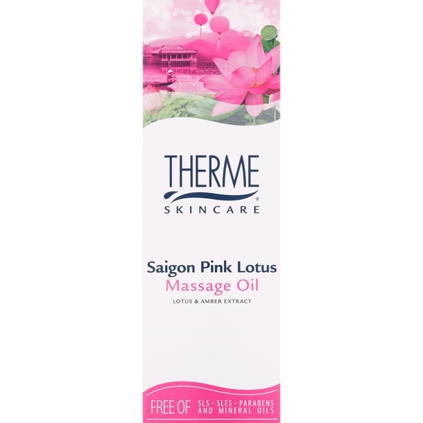 Therme Massage olie Saigon pink lotus 125 ml