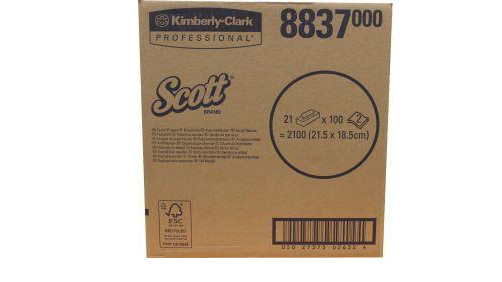 Kimberly Clark Tissues 21 x 100 stuks (2100 Stuks)