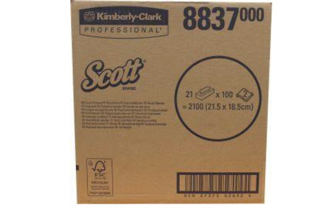 Kimberly Clark Tissues 21 x 100 stuks (2100 Stuks)