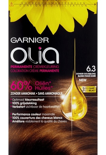 Garnier Olia 6.3 - Donker Goudblond - Haarverf