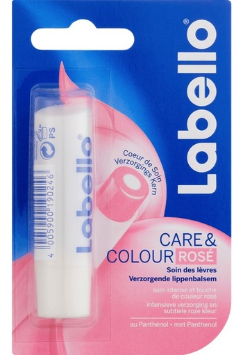 Labello Care & Colour Verzorgende Lippenbalsem Rosé