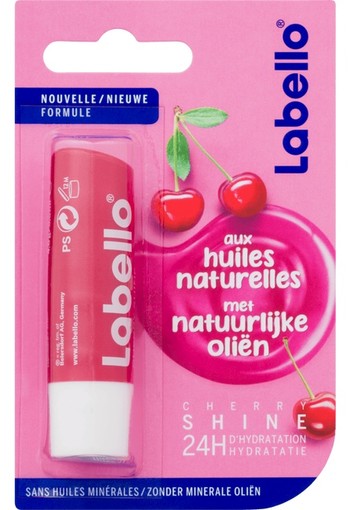 Labello Cherry Shine Verzorgende Lippenbalsem