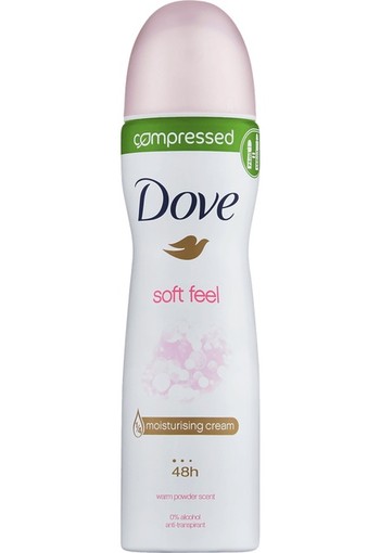 Dove Deodorant spray soft feel 75 ml