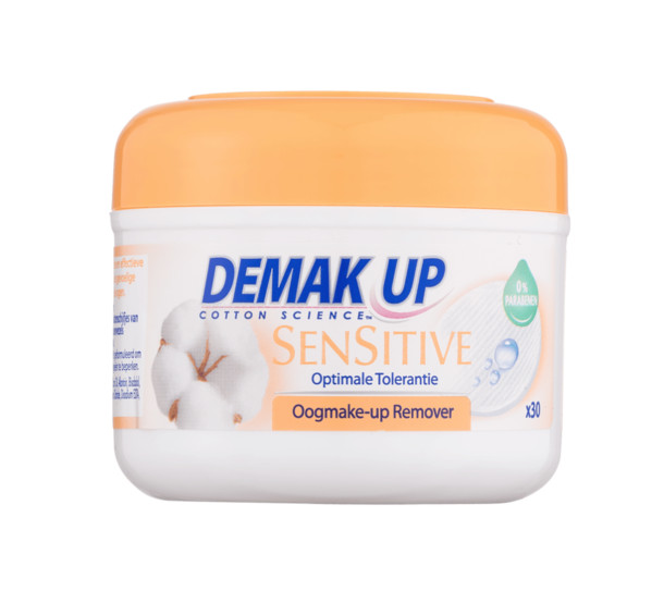 Demak'Up Sensitive Oogmake-up Reiniger Wattenschijfjes 30 stuks