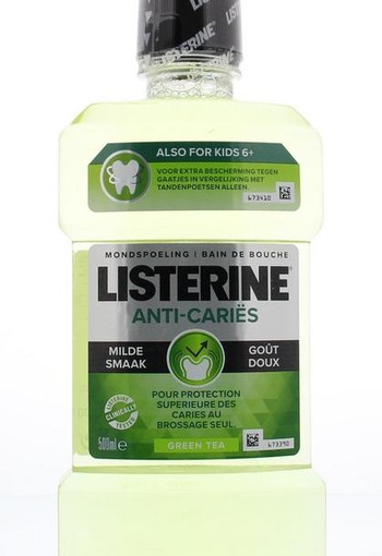 Listerine Mondwater green tea (500 Milliliter)