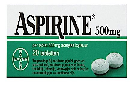 Aspirine 500mg (20 Tabletten)