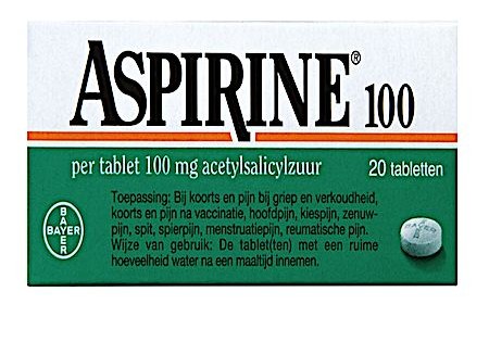 Aspirine 100mg (20 Tabletten)