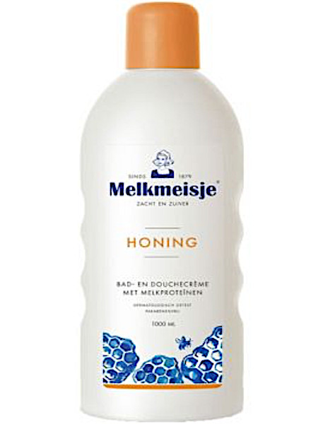 Melk­meis­je Bad & dou­che crè­me ho­ning & melk 1 L