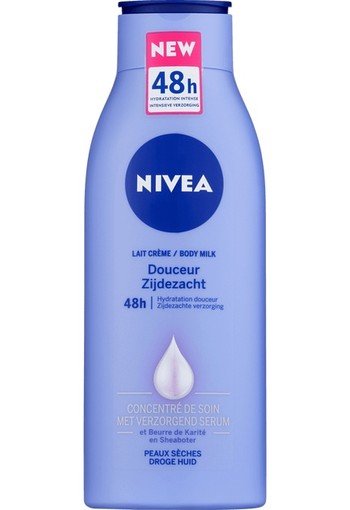 Nivea Body milk zijde zacht 400 ml