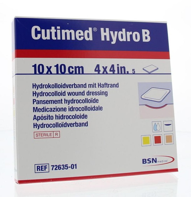 Cutimed Hydro B 10 x 10cm (5 Stuks)
