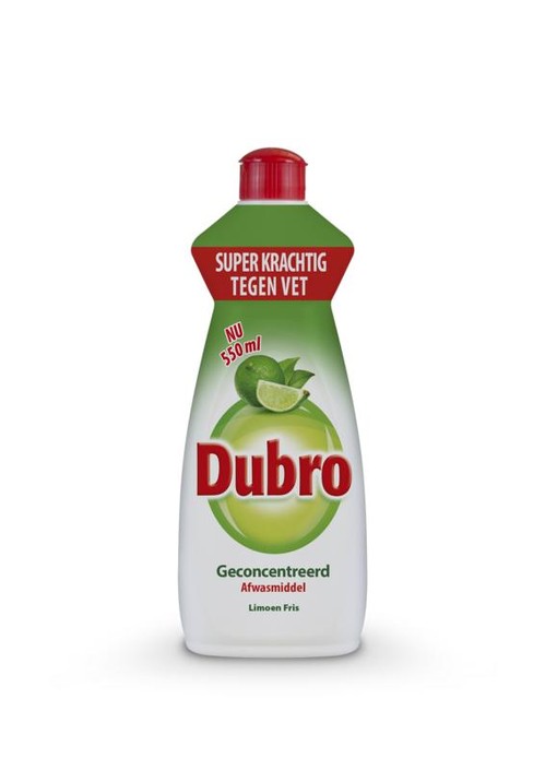 Dubro Afwas limoen fris (550 Milliliter)