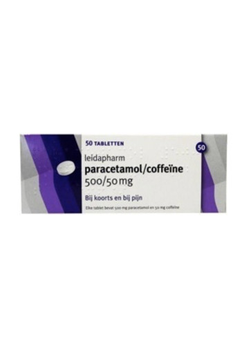 Leidapharm Paracetamol/ coffeine CP 550 (50 Tabletten)