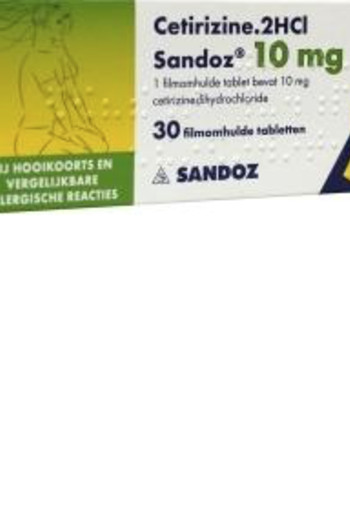 Sandoz Cetirizine 10 mg (30 Tabletten)