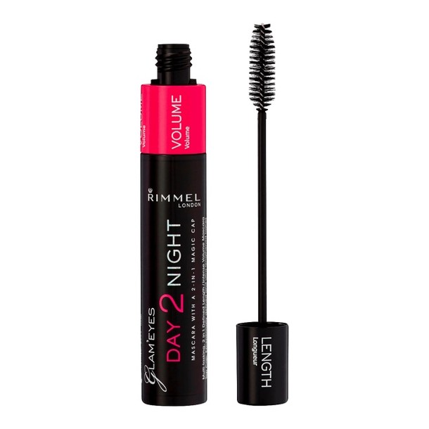 Rimmel London Day2Night Mascara - 001 Black