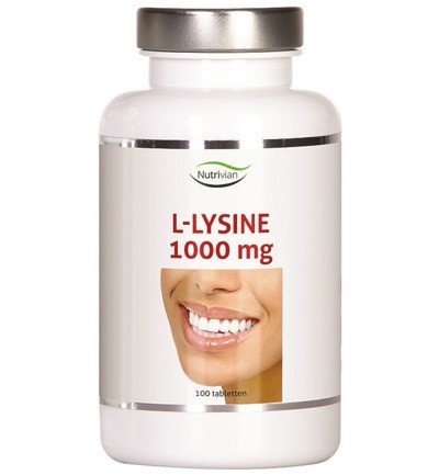 Nutrivian L-lysine 1000 Mg 100tb