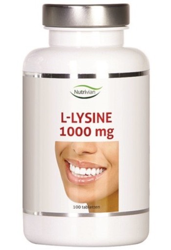 Nutrivian L-lysine 1000 Mg 100tb