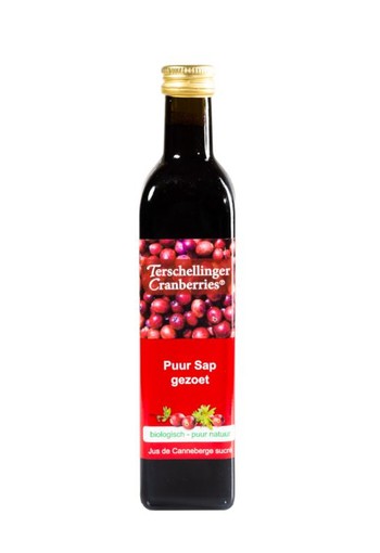 Terschellinger Cranberrysap gezoet bio (500 Milliliter)