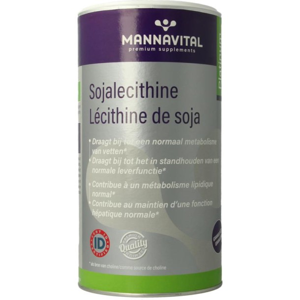 Mannavital Soja lecithine granulaat (500 Gram)