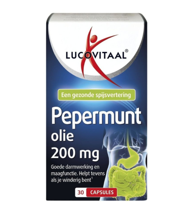 Lucovitaal Pepermuntolie 30 capsules