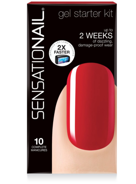 Sensationail Starter kit - Scarlet Red - Gel nagellak