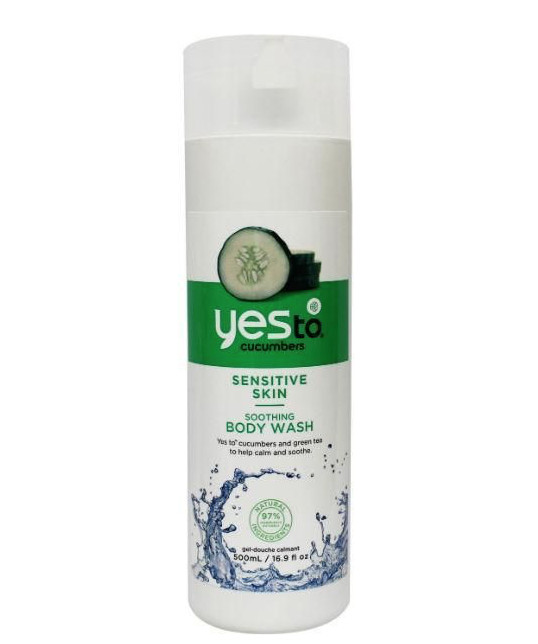 Yes To Cucumber Sensitive skin soothing bodywash (500 Milliliter)