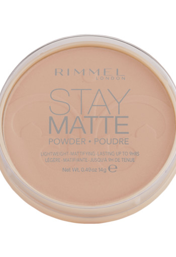 Rimmel London Stay Matte Pressed Powder- 05 Silky Beige