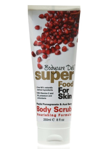 Bodycare Deli Lichaamscrub pomegranate & acai berry (250 Milliliter)