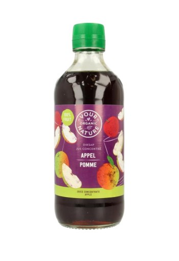 Your Organic Nat Diksap appel bio (400 Milliliter)