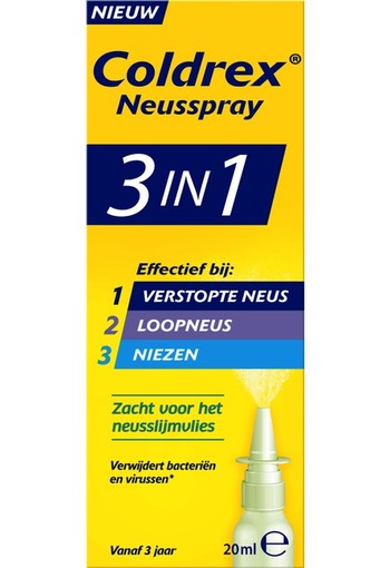 Coldrex 3-in-1 Neusspray 20 ml