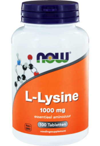 Now L-lysine 1000 Mg 100tb